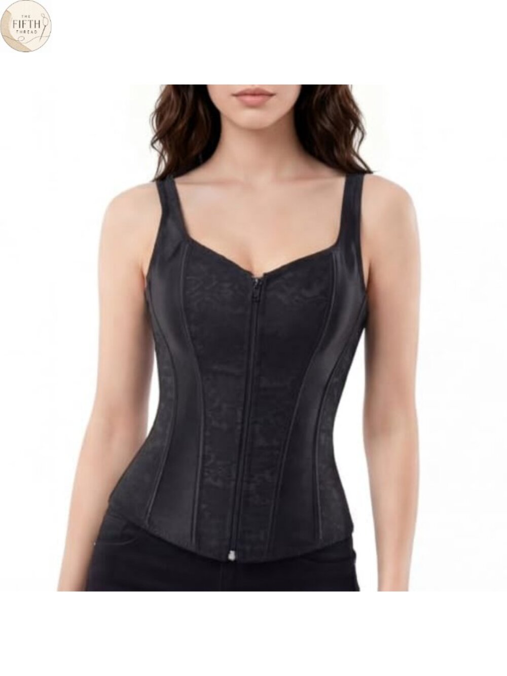 Victorian Lace Corset Bustier Steampunk Pirate Costume Women's Plus Size